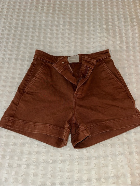 Everlane Pants - Everlane High-Rise Chestnut Women’s Shorts